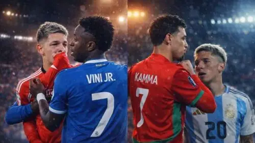 غياب لاعب كرة القدم مايتلاند-نايلز عن فريق ليون لمدة أسبوعين بسبب الإصابة، مما يؤثر على تشكيلة الفريق وأدائه في المباريات القادمة.